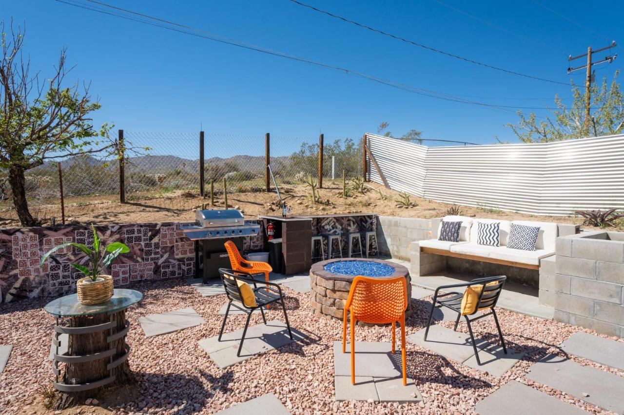 Hot Tub, Games, King Bed, Fire Pit, Bbq Grill, Minutes From National Park And Views Villa Joshua Tree Exterior foto
